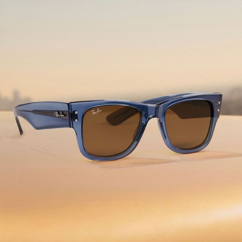 RAY-BAN MEGA WAYFARER AZUL - 